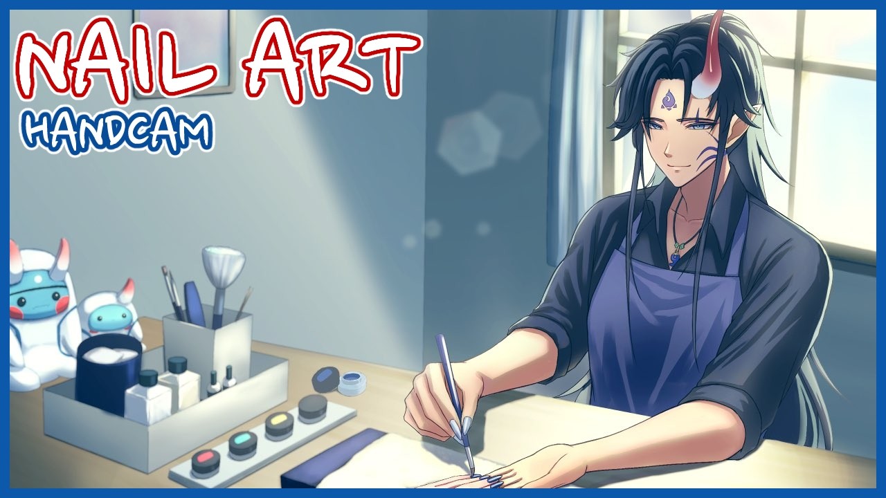 【 HANDCAM: NAIL ART 】Giving the Adzennies the treatment they deserve for White Day!