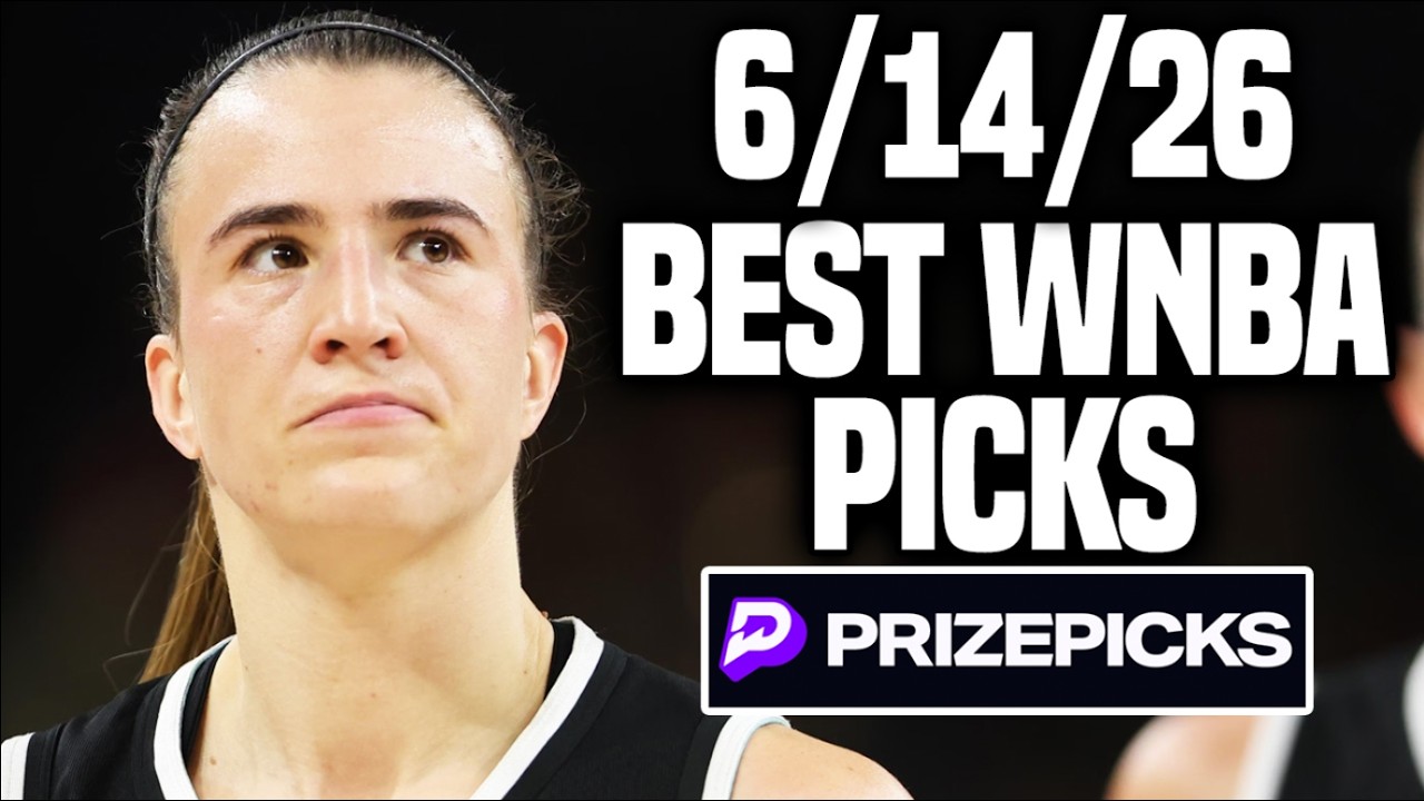 WNBA PRIZEPICKS TODAY! | Sunday June 14 | 6/14/2026 | On PrizePicks & Underdog