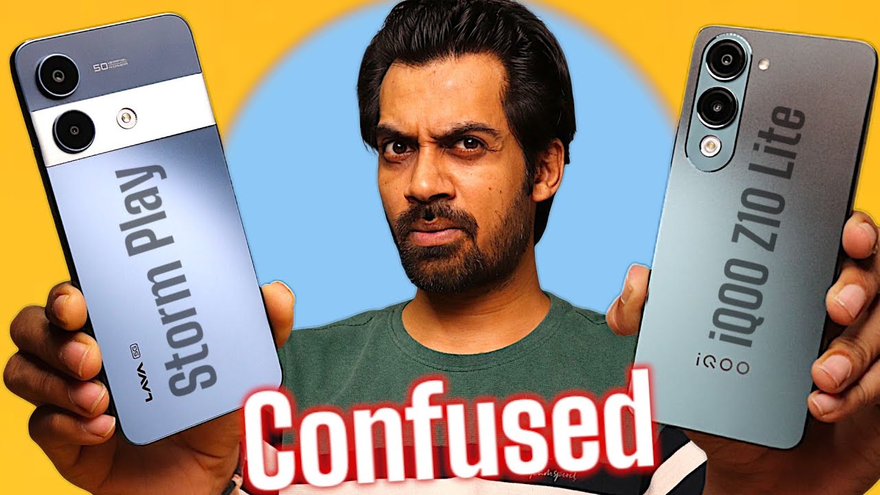 Lava Storm Play vs iQOO Z10 Lite - FULL Comparison 🔥🔥
