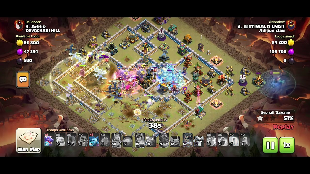 Th17 war attack strategy | coc | clash of clan