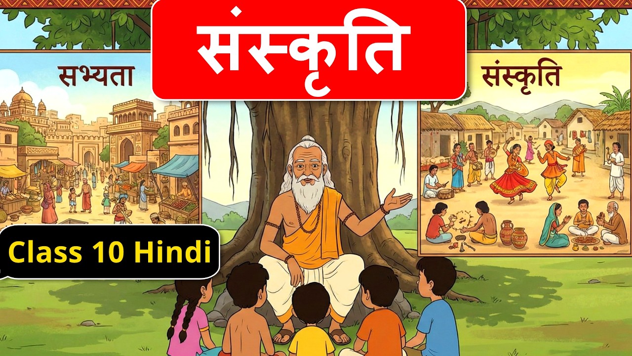 Sanskriti Class 10 Hindi Animation | Class 10 Hindi Sanskriti Explanation