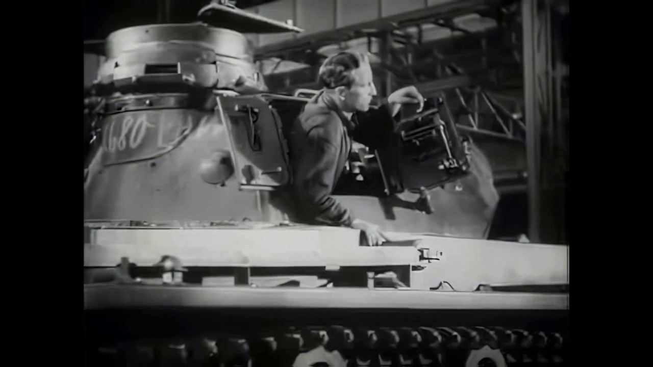 Deutsche Panzer - German Tank Manufacturing  - WWII German Propaganda Film