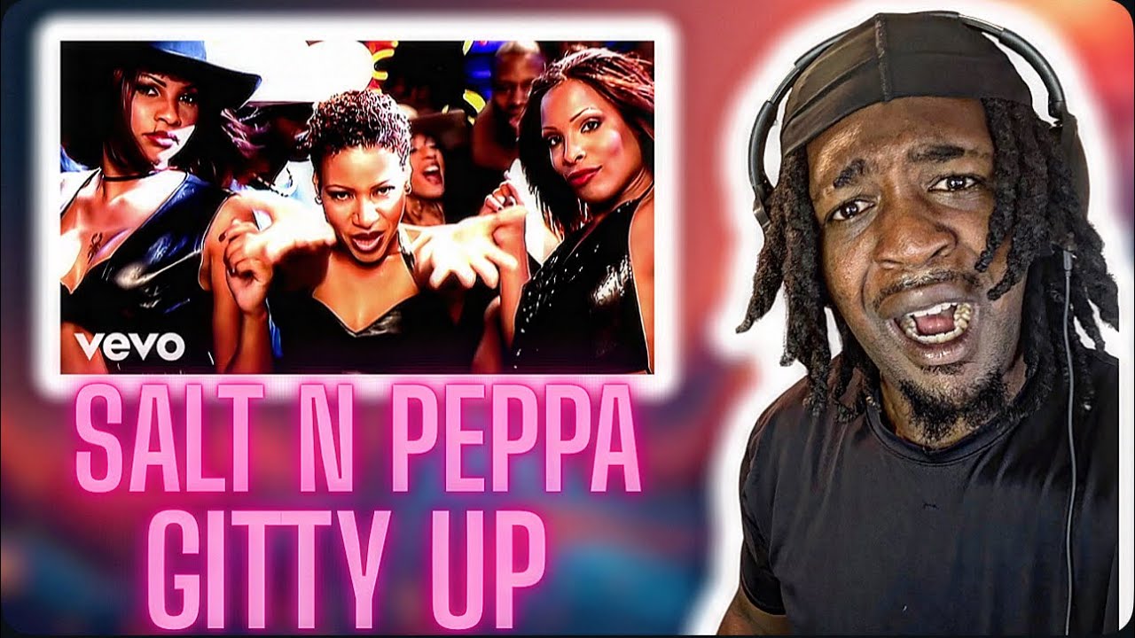ВПЕРВЫЕ СЛЫШУ Salt-N-Pepa - Gitty Up (РЕАКЦИЯ)