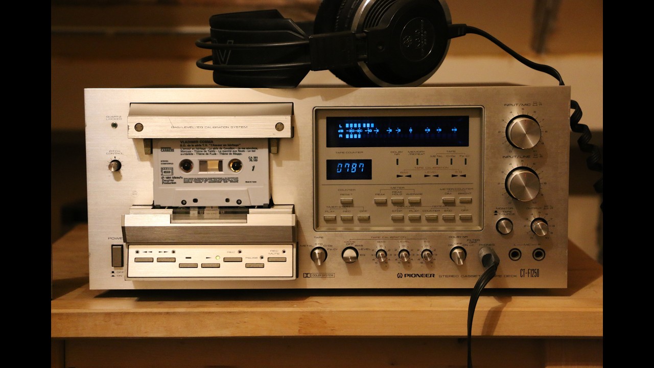 Vintage Deck Pioneer CT-F1250 (1979 - 1981)