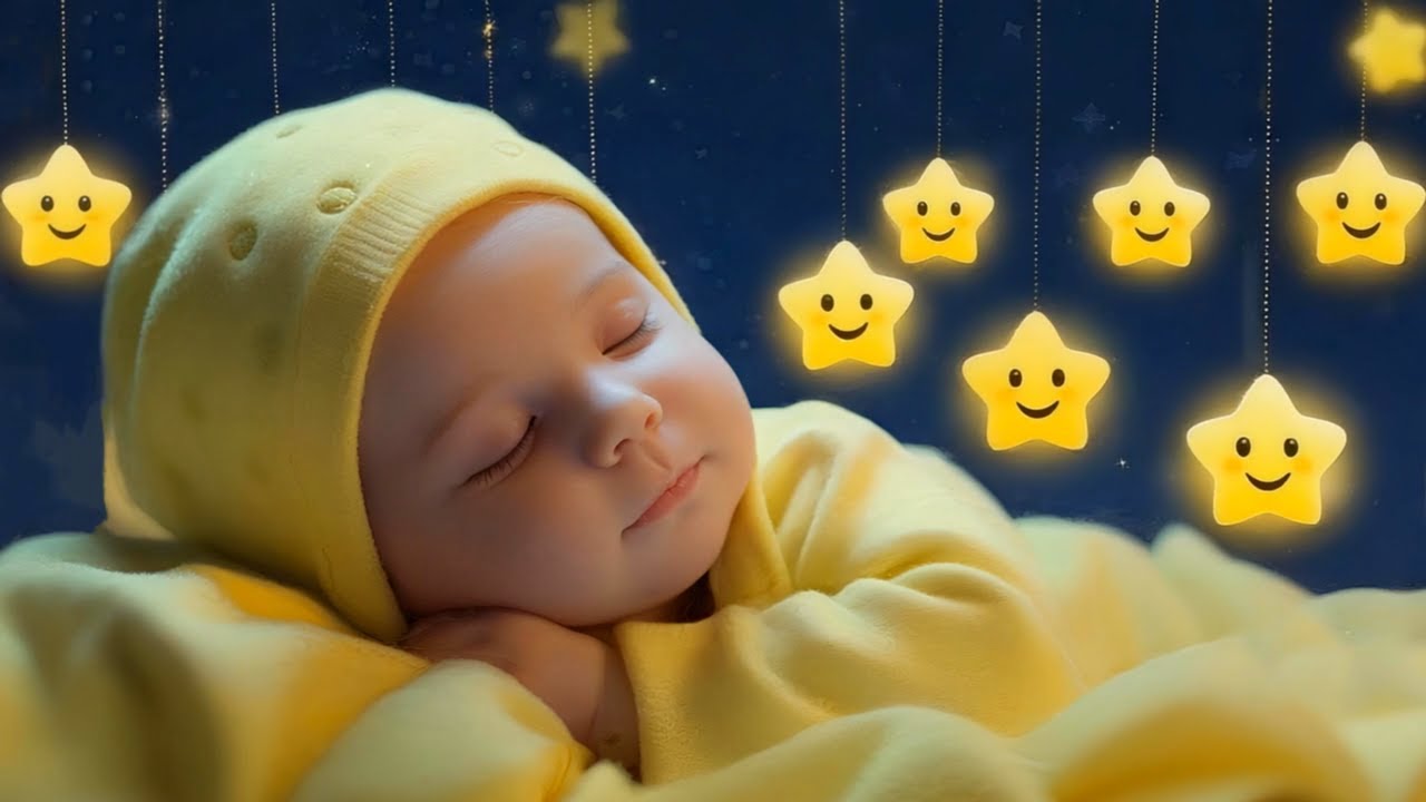 Baby Sleep Music 🎶 Mozart & Brahms Lullaby 🌙 Overcome Insomnia in 3 Minutes 😴