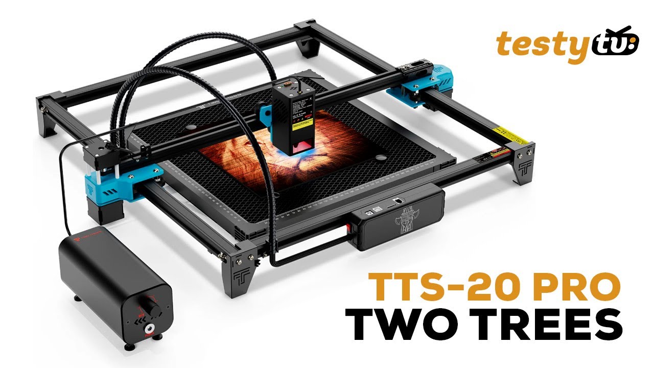 Two Trees TTS-20 Pro - najtańszy laser z głowicą 20W