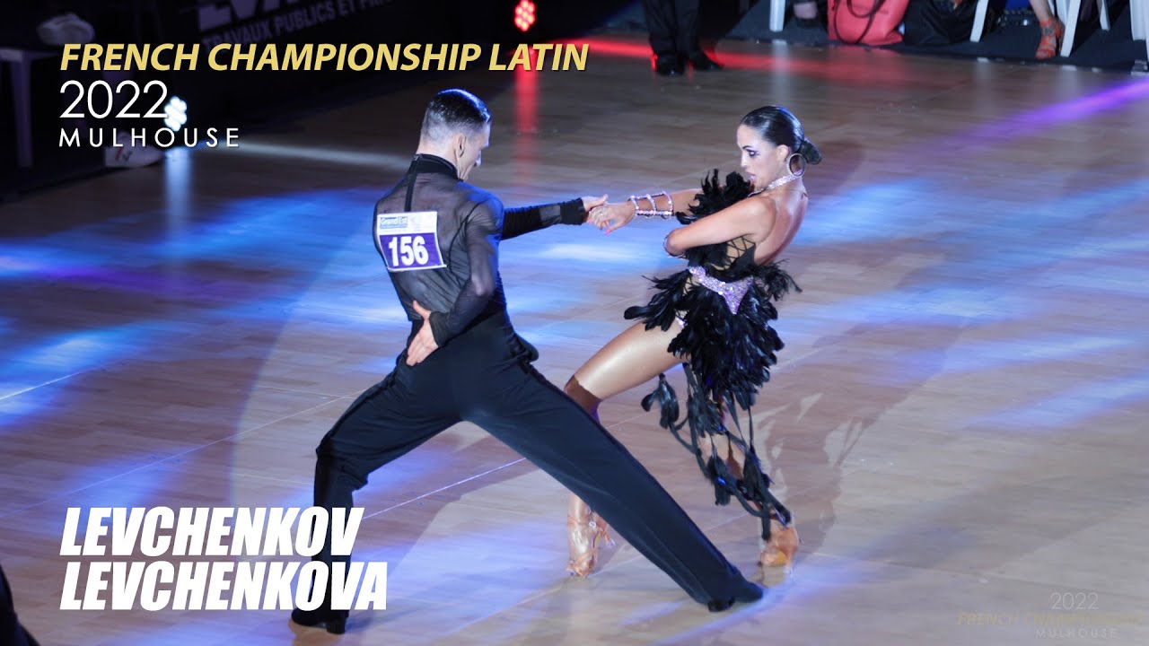 Nikolay Levchenkov - Marie Denigot Levchenkova | 2022 French Championship Latin | Adult LAT - soloPD