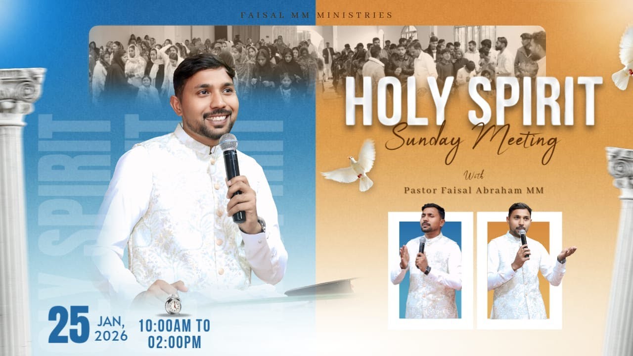 ✨🕊️HOLY SPIRIT SUNDAY MEETING 🕊️✨(25-01-2025)