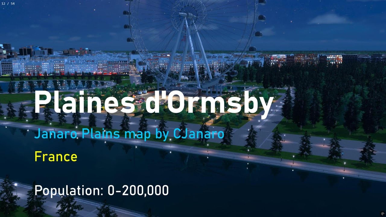 Plaines d'Ormsby - Cities Skylines II - France