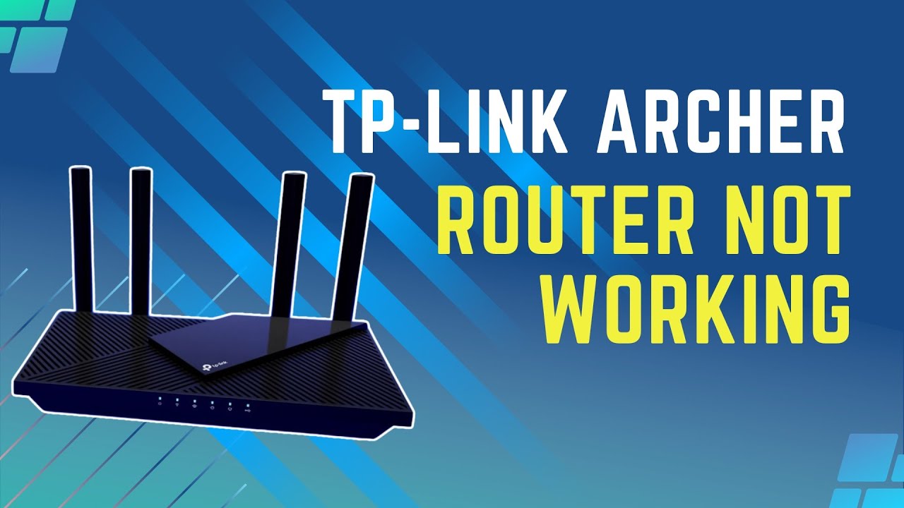 Как исправить неработающий маршрутизатор TP-Link Archer (простое решение)