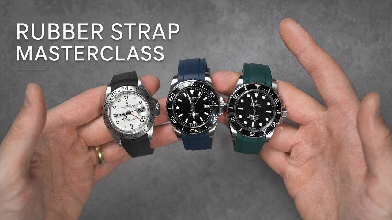 Rubber Straps $40 vs $300 Straps Explained : Masterclass Part 1