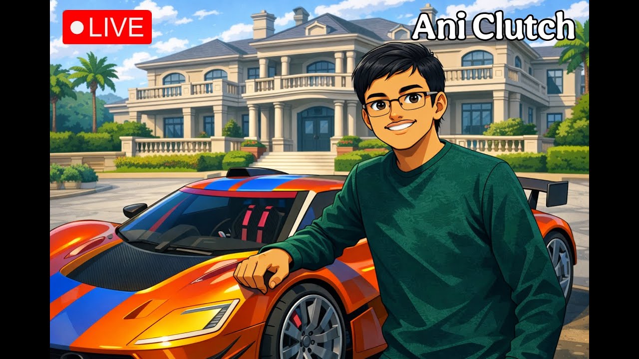 🔴 LIVE | GTA Online 🚗🔥 | Supercars & Mansion Vibes | Ani Clutch #gta #gtaonline #gamingindia #gaming