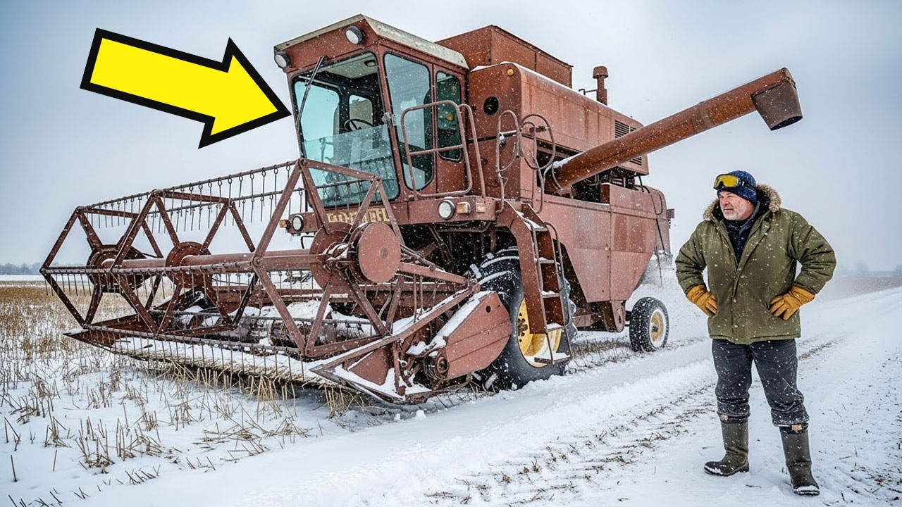 The Blizzard Of ’78 Destroyed the New Machines — The Old Thresher Quietly Built an Empire