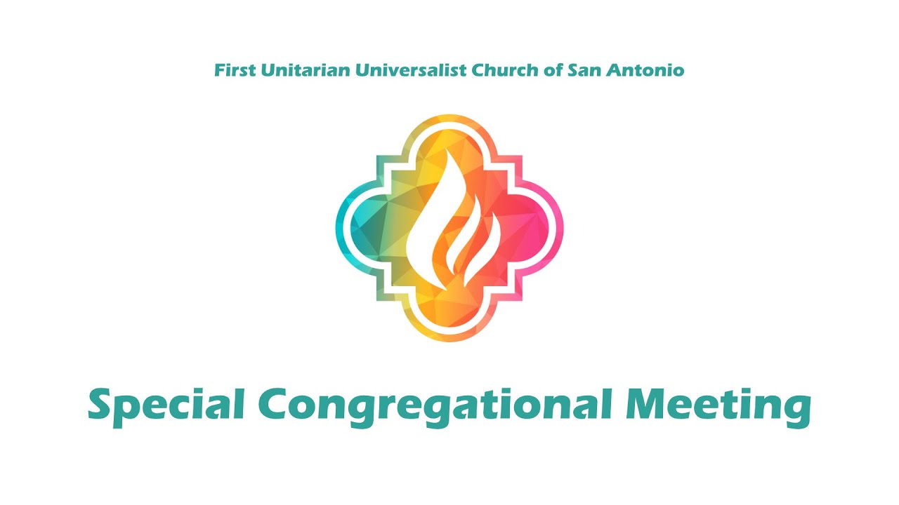 November 16, 2025 - Special Congregational Meeting on Proposed Congregational Resolution