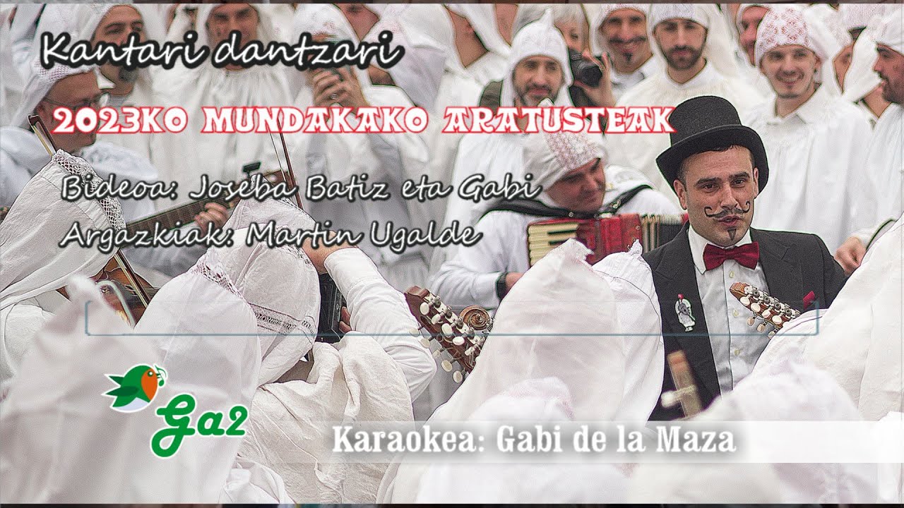 Kantari dantzari (2023ko Mundakako Aratusteak)