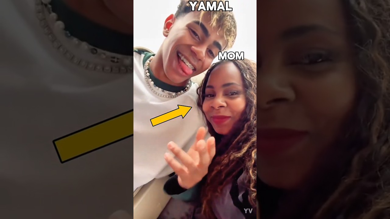 Lamine Yamal With His Mother 😍