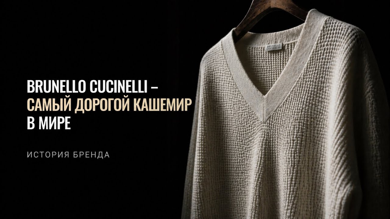 Brunello Cucinelli &mdash; самый дорогой кашемир в мире | История бренда