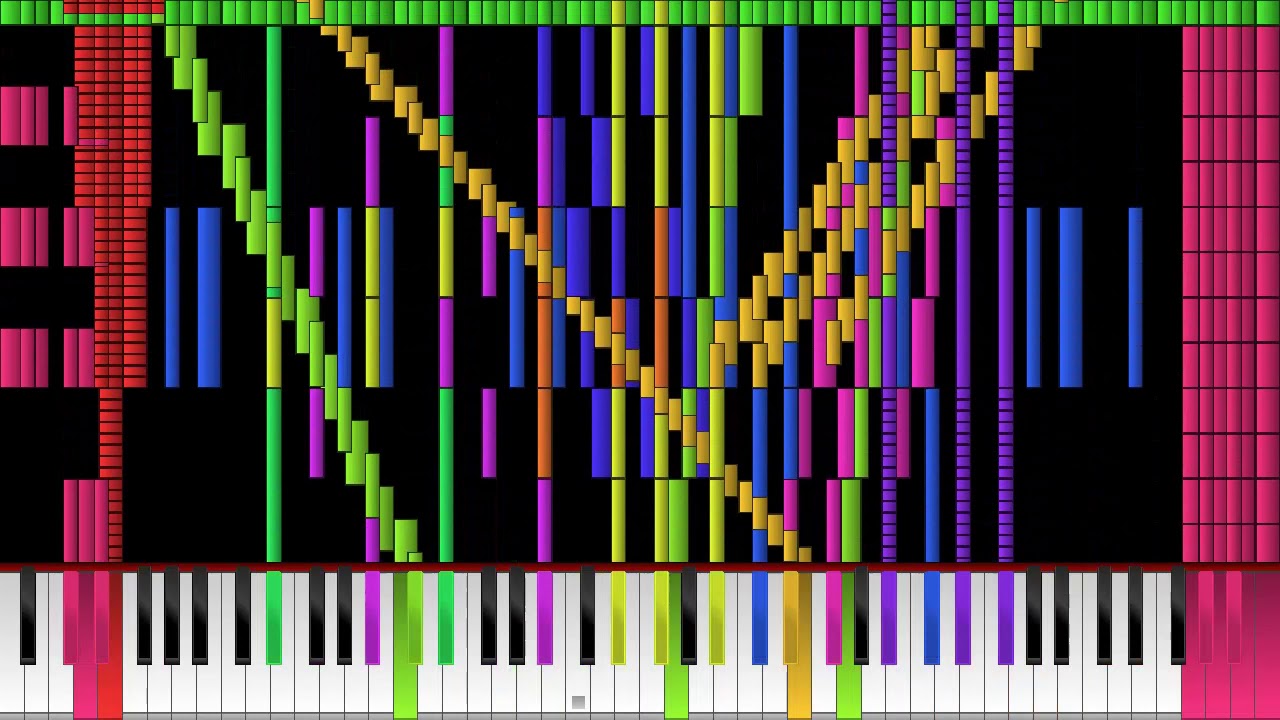 [Black MIDI] Bad Apple 62k notes (My MIDI)