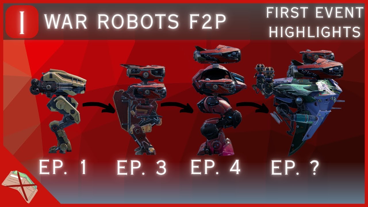 First Event Highlights |War Robots Free to Play| 4k TheCurvyRuby Gameplay #warrobots #f2p