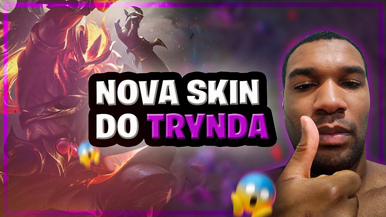 NOVA SKIN Tryndamere Emiss&aacute;rio da Escurid&atilde;o LEAGUE OF LEGENDS #HEYAFRO