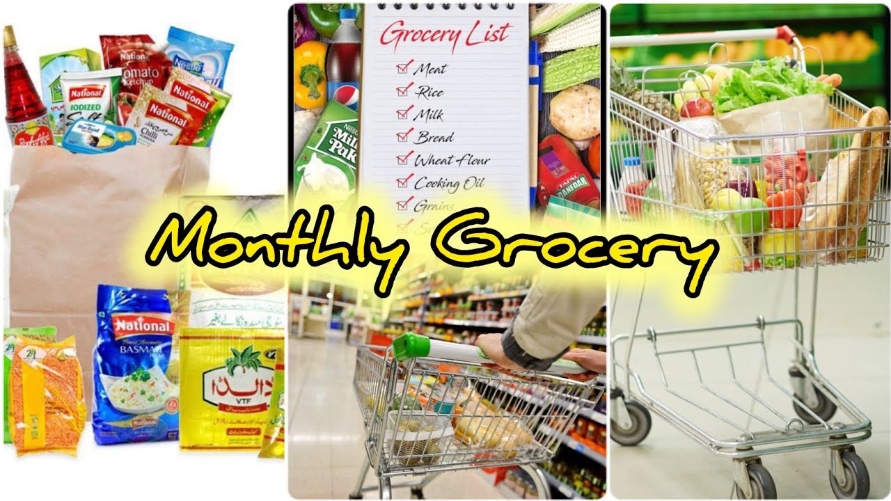 Monthly Grocery Shopping in pakistan | best grocery items | grocery shopping | shopping vlog