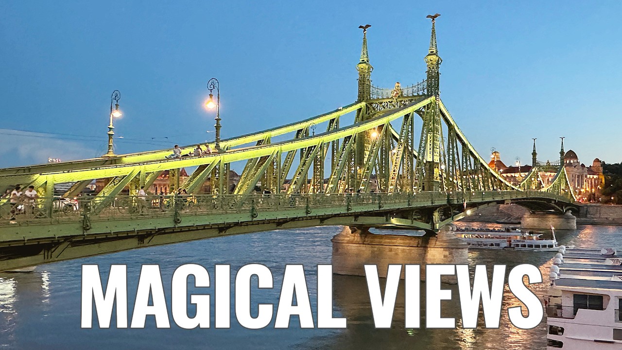 Evening on the Danube from Liberty Bridge