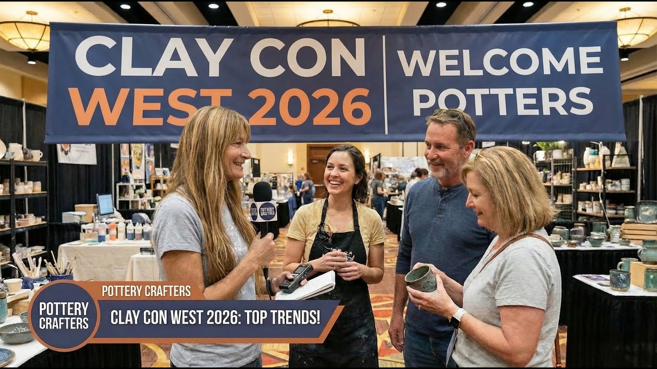 Clay Con West 2026 Tour: Potters, Ceramic Artists, and Vendor Interviews