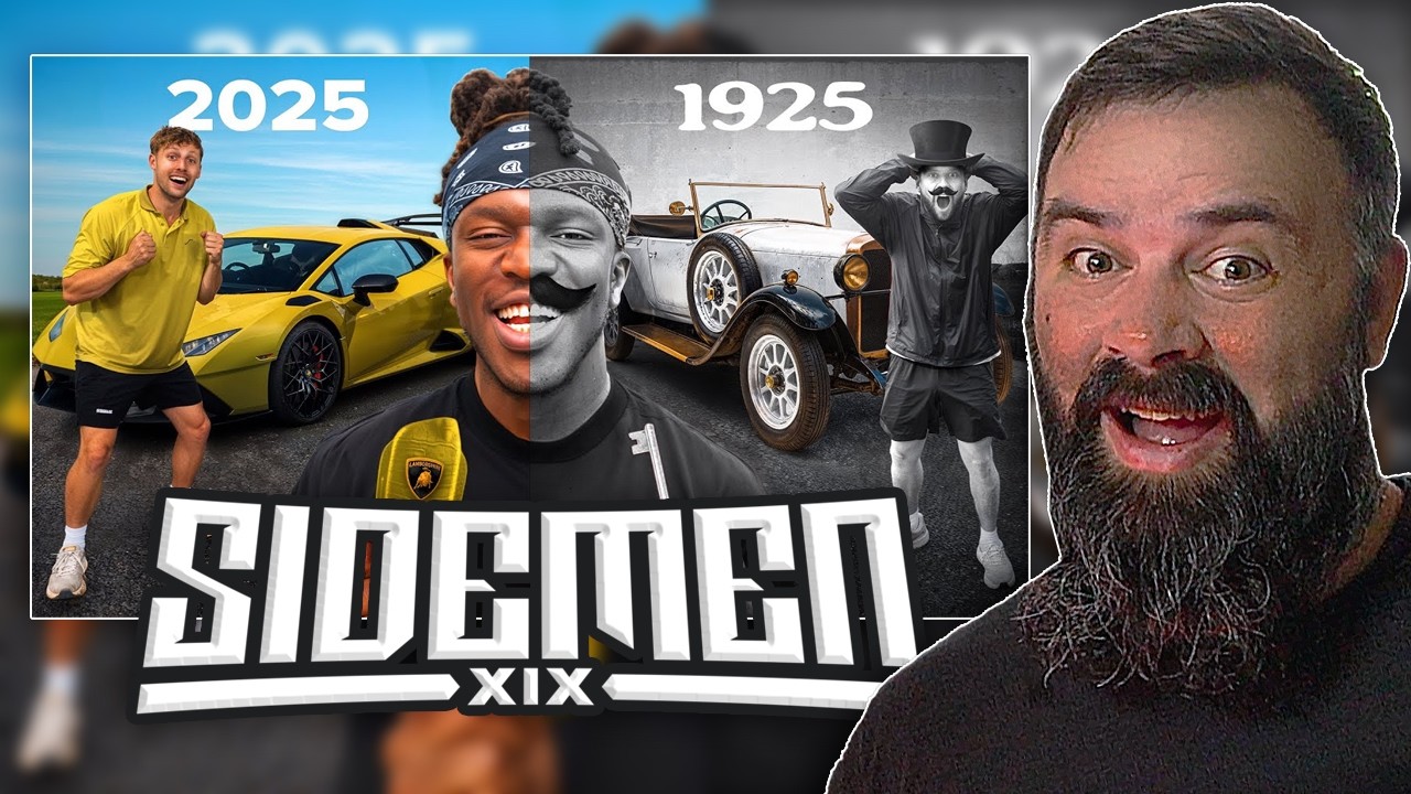 Sidemen Road Trip But Every Hour the Car Gets Older (Reaction) | INSANE CARS! | OrvieWoah Reacts