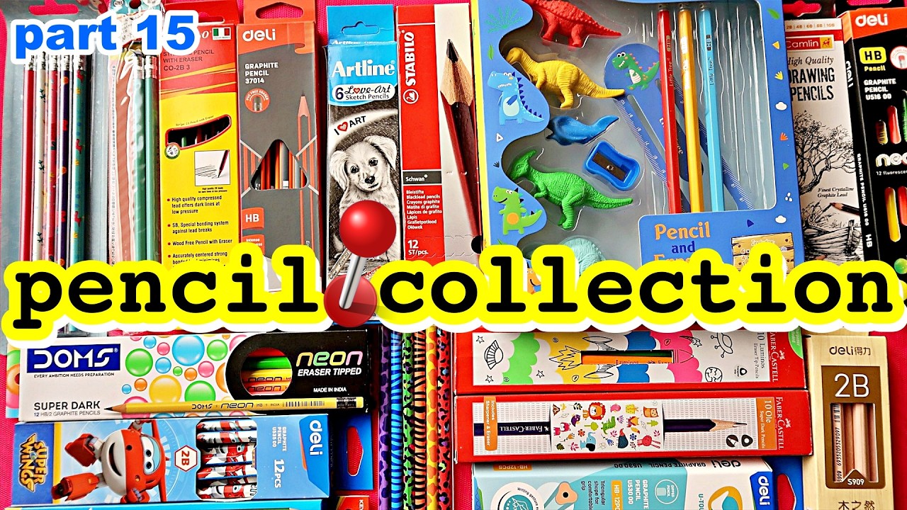 PENCIL COLLECTION October 2022 part 15 by leading Filipino collector with Instagram account