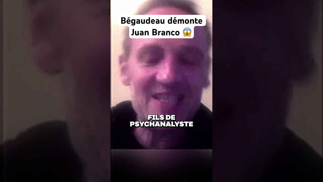 Fran&ccedil;ois B&eacute;gaudeau remet en place Juan Branco