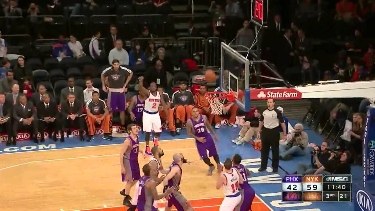 Raymond Felton 23 points (amazing pass to Tyson Chandler) vs Suns full highlights 12/02/2012 HD