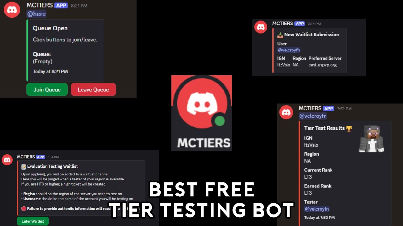 Best FREE Tier Testing Bot (MCTIERS Update 2.0)