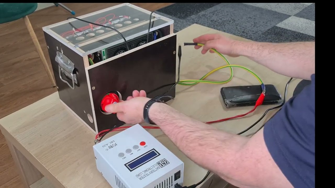 Battery capacity test EVE50Ah (Τεστ χωρητικότητας Μπαταρίας)