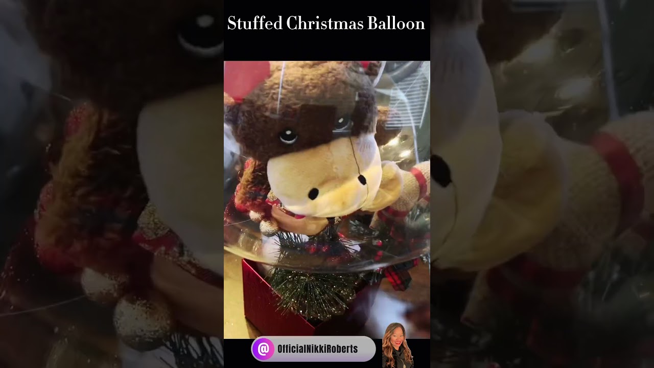 Stuffed Christmas Balloon 