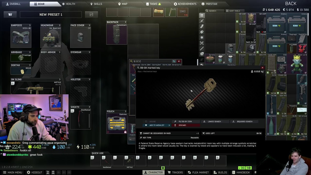 very close to kappa (real) - tarkov
