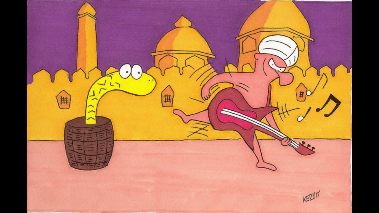 Gassenhauer, de Carl Orff. Dibujos de Kermit