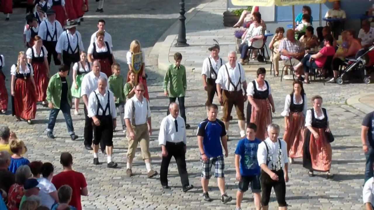 Volksfestaufmarsch Freyung 2012