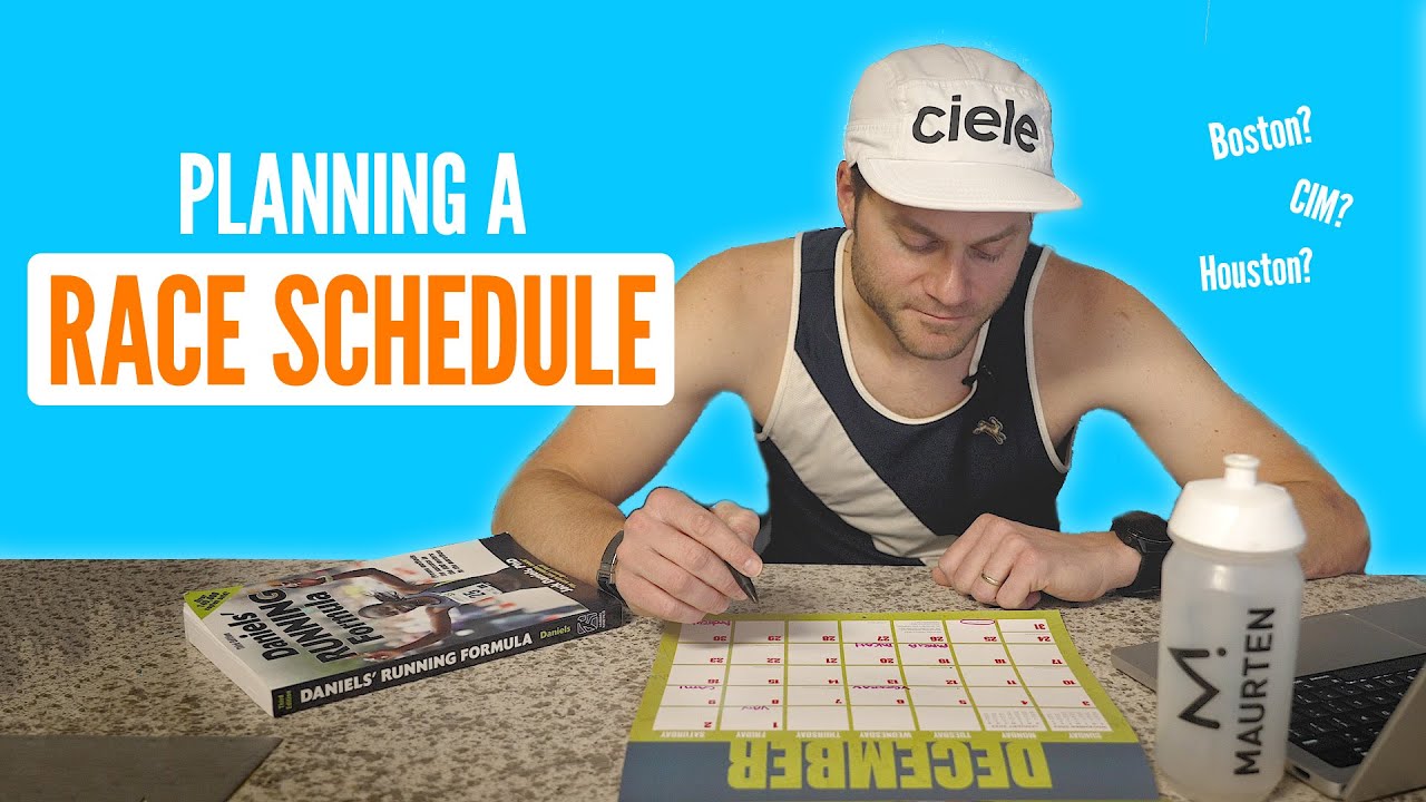 A Serious Runner Plans a Race Schedule