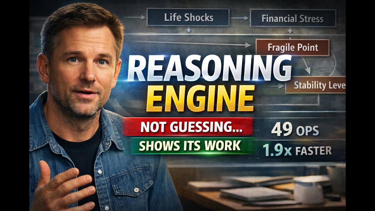 This AI Doesn&rsquo;t Guess &mdash; It Thinks (The Reasoning Engine Explained)