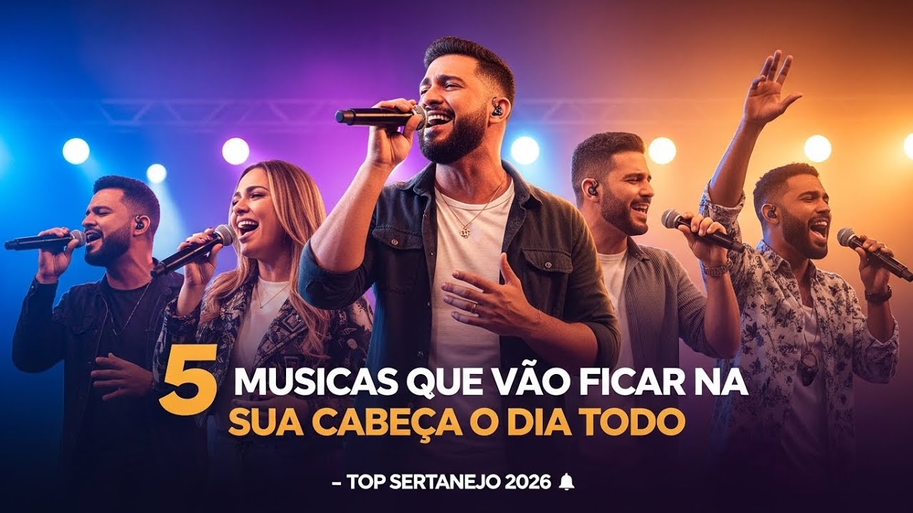 5 MÚSICAS QUE VÃO FICAR NA SUA CABEÇA O DIA TODO | TOP SERTANEJO 2026