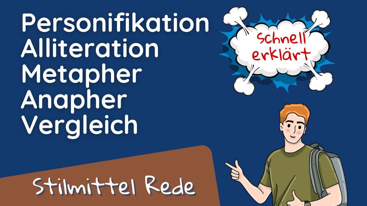 Diese 5 rhetorischen Mittel ✅ musst du kennen