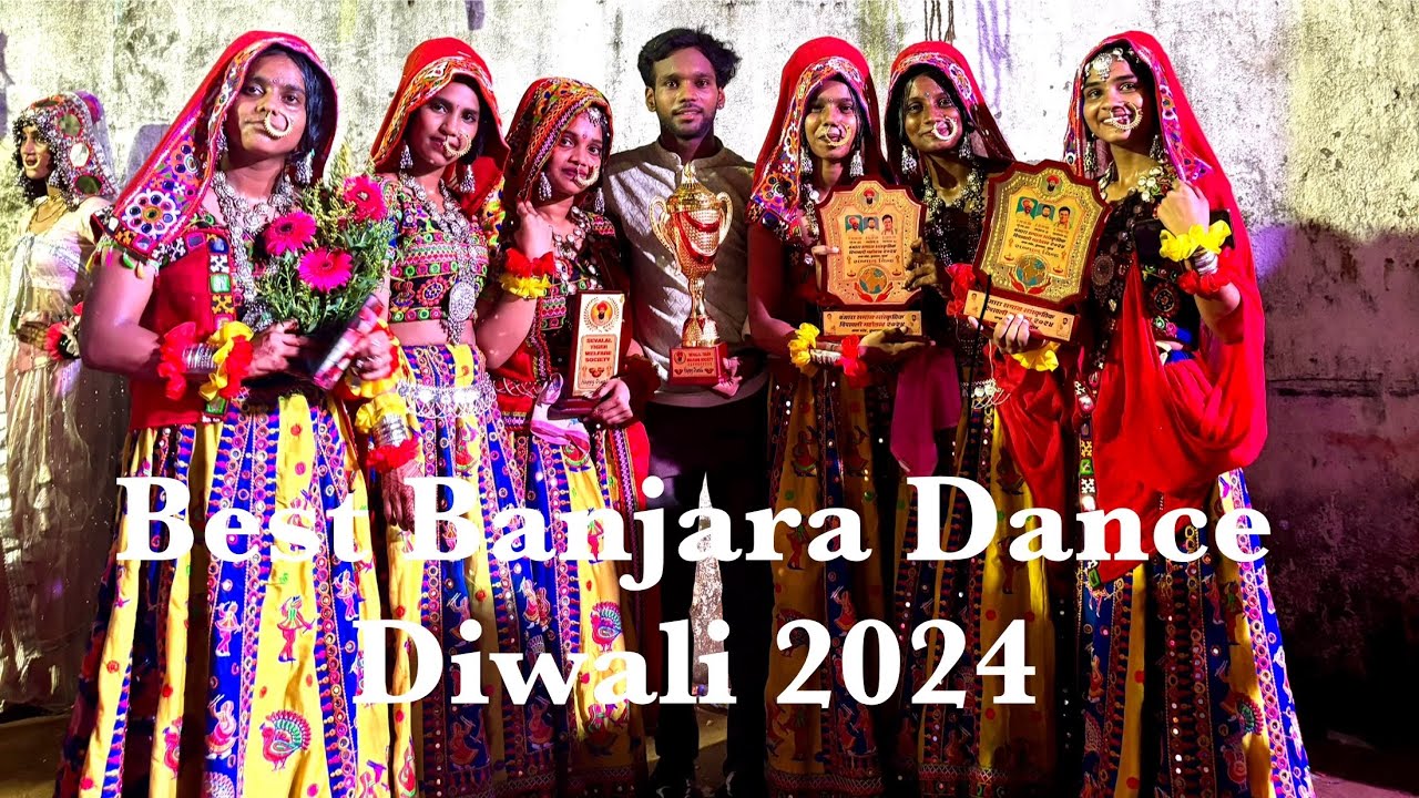 Banjara Diwali Dance 2024 |Colaba | Folk Dance |1st prize| Best Banjara Dance| viral #sevalaljayanti