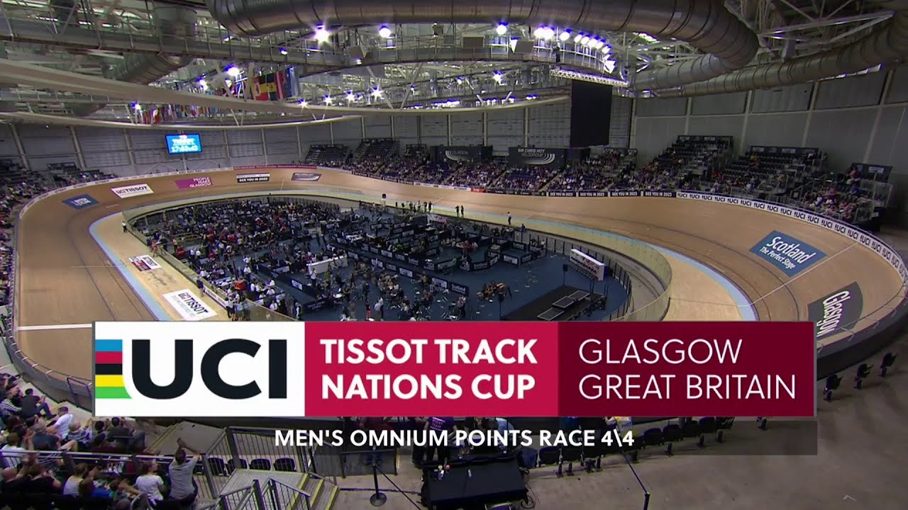Очки за курс / Гонка по очкам - МУЖСКОЙ ОМНИУМ | TISSOT UCI TRACK NATION CUP 2022 - ГЛАЗГО