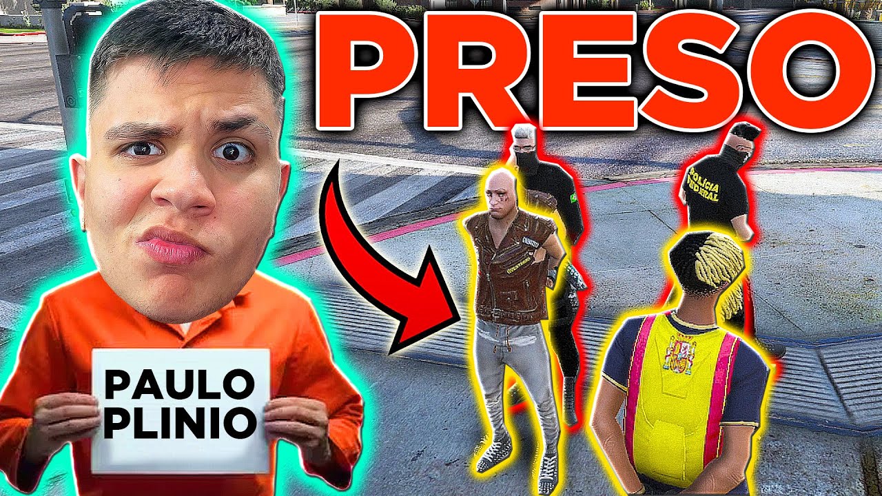 FUI PEGO PELOS PM e M@TEI ELES no GTA RP 🤬 (Paulinho o LOKO)