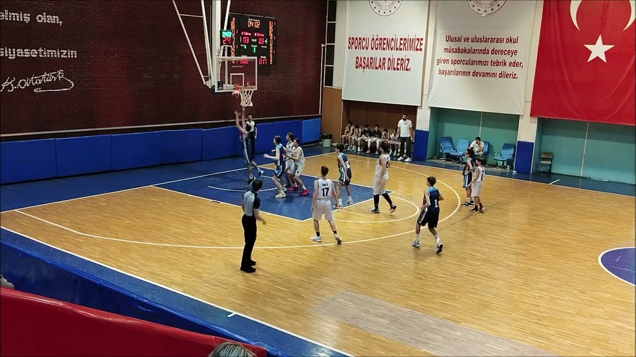 29.11.2023 U14 FİNAL GRUBU TÜRK TELEKOM - VAMOS BASKETBOL MAÇI
