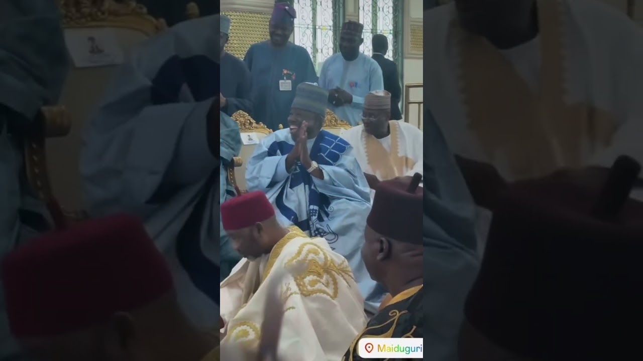 Ali Modu Sheriff&rsquo;s son Sadiq and Hadiza Kamsalem&rsquo;s wedding Fatiha
