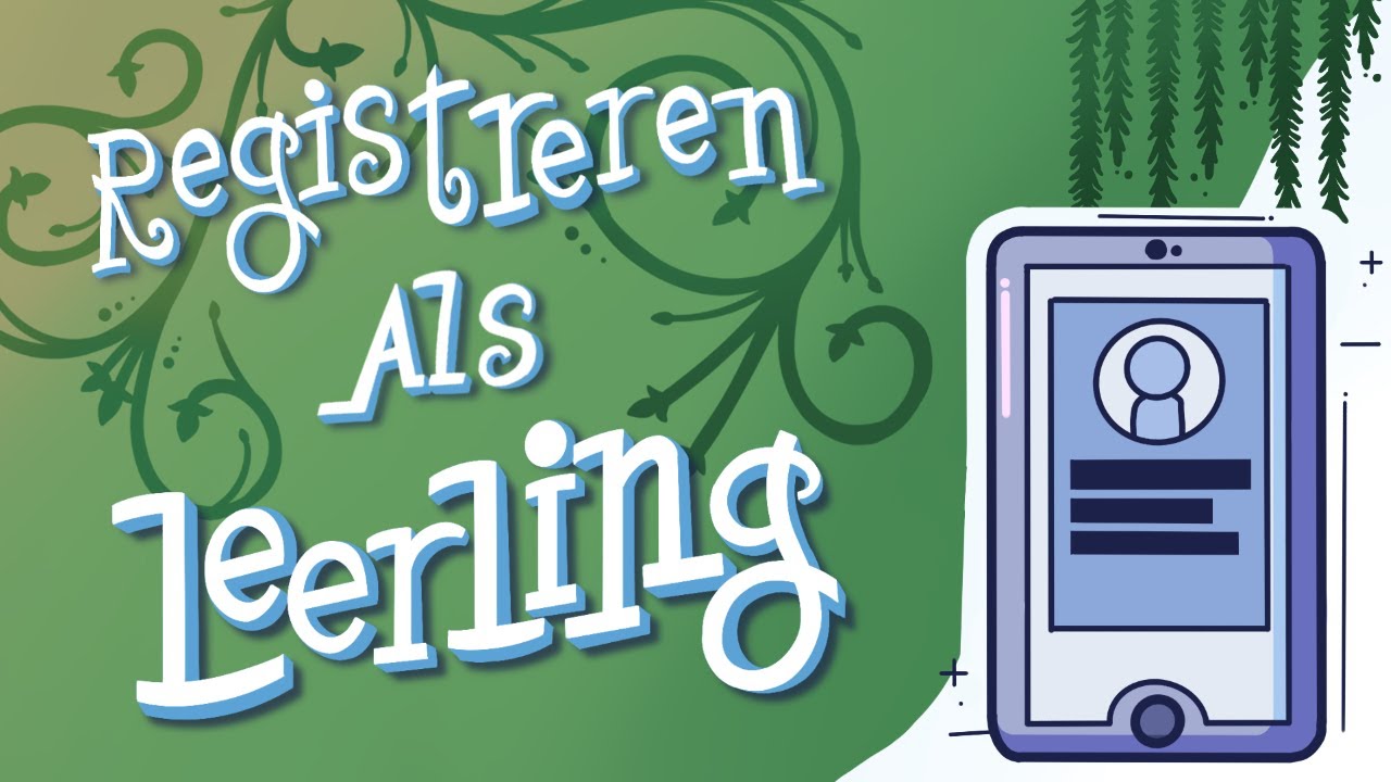 Proeftuin: Registreren als leerling