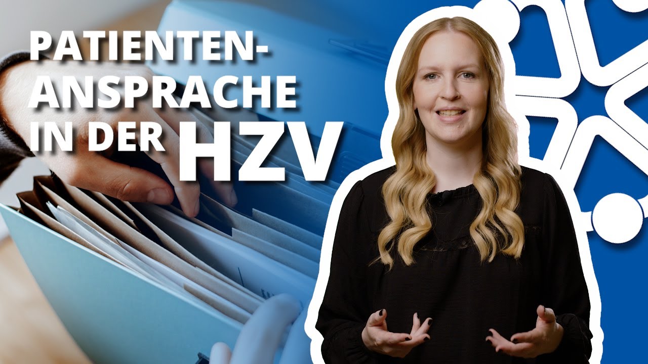 🔵 HZV | PATIENTENANSPRACHE 💬  | Hausarztzentrierte Versorgung