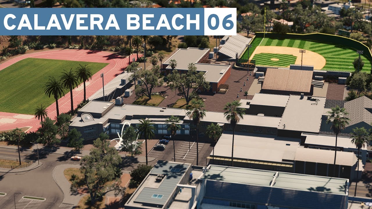 High School - Cities Skylines: Calavera Beach #06