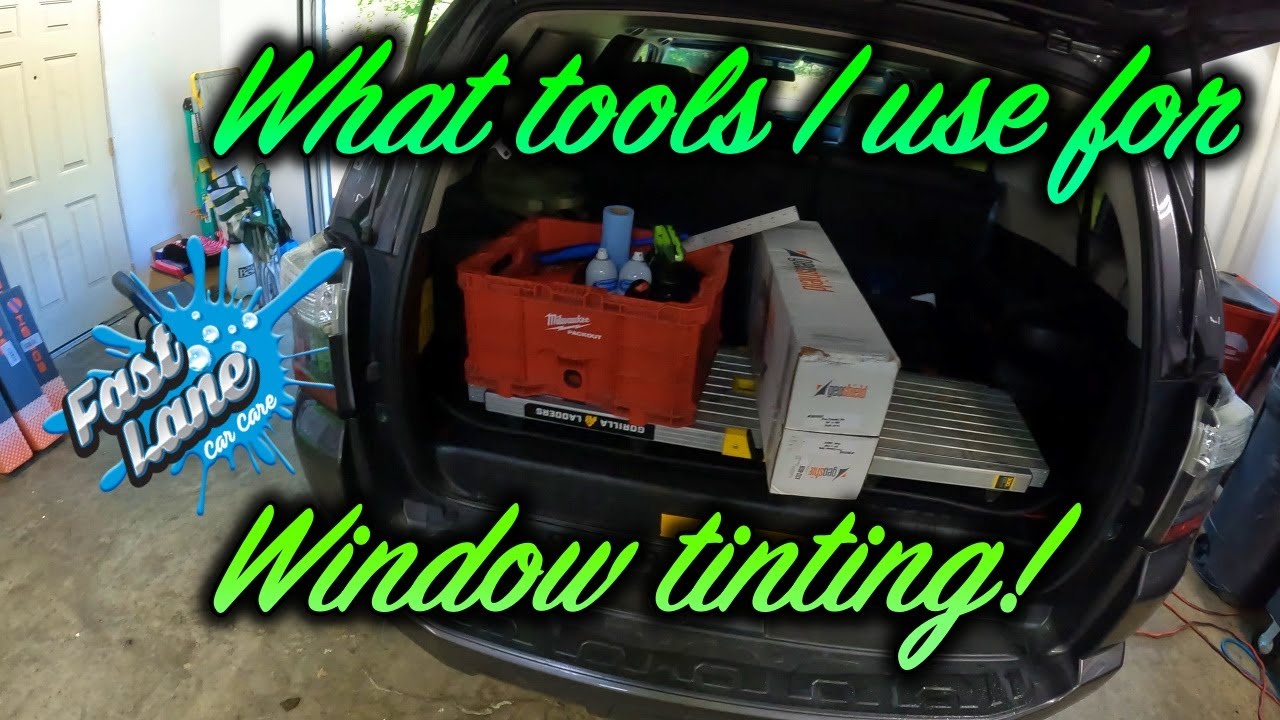 2022 Mobile Tinting Set Up!